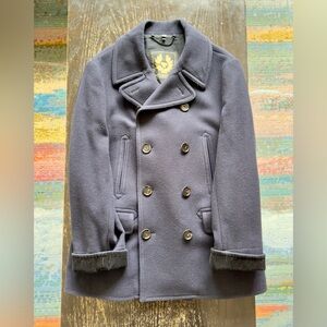 Belstaff Wool Peacoat Sz 55 (US44)